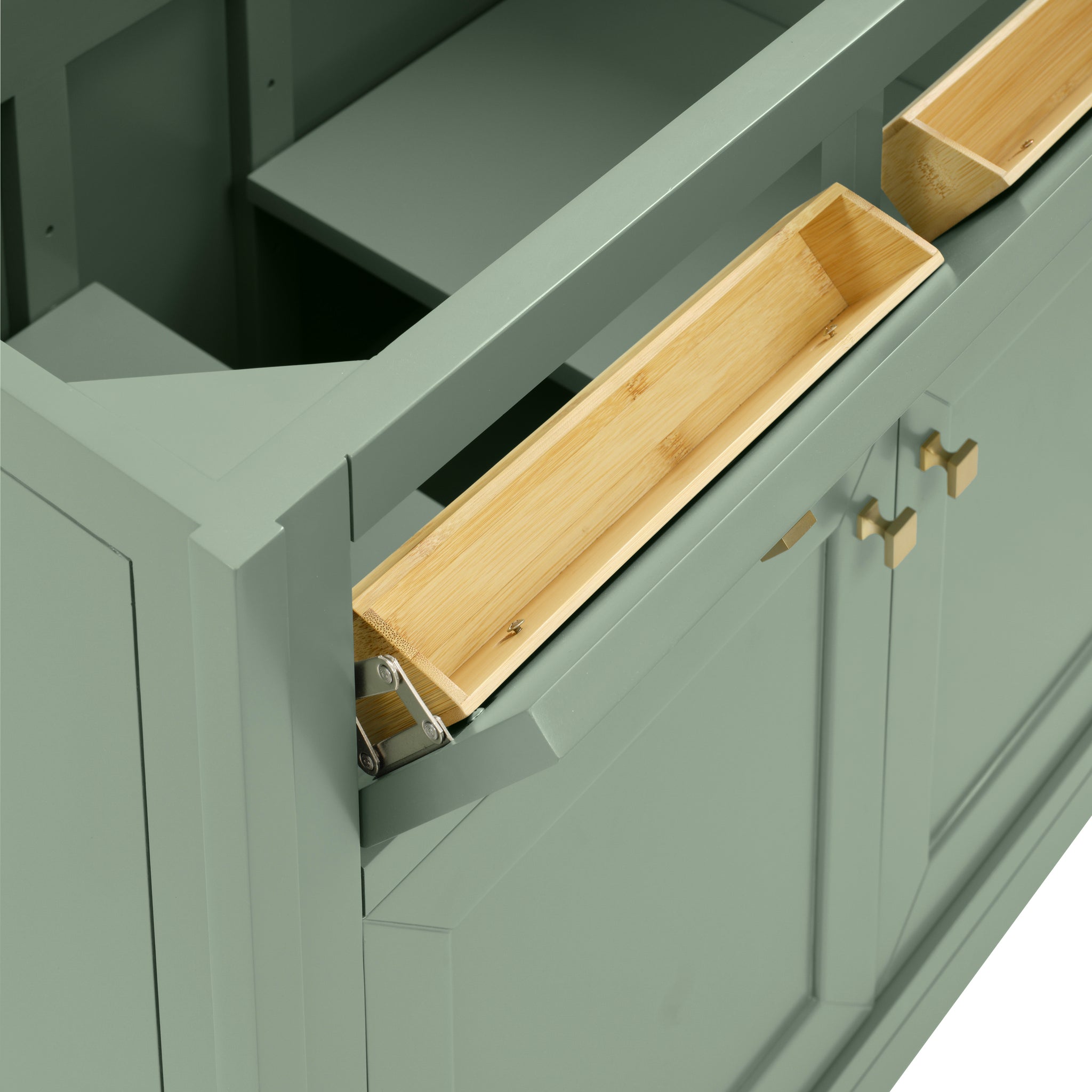 James Martin Chicago 36" Single Bathroom Vanity, Smokey Celadon, view 20