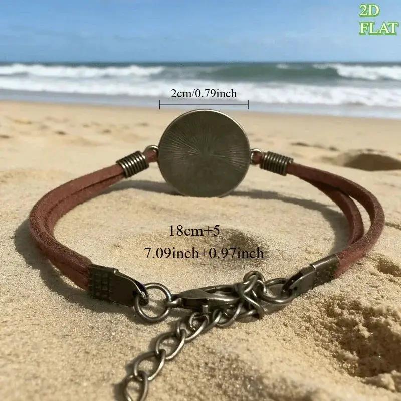 Bracelet - Vintage Glass Black by House Of Avana