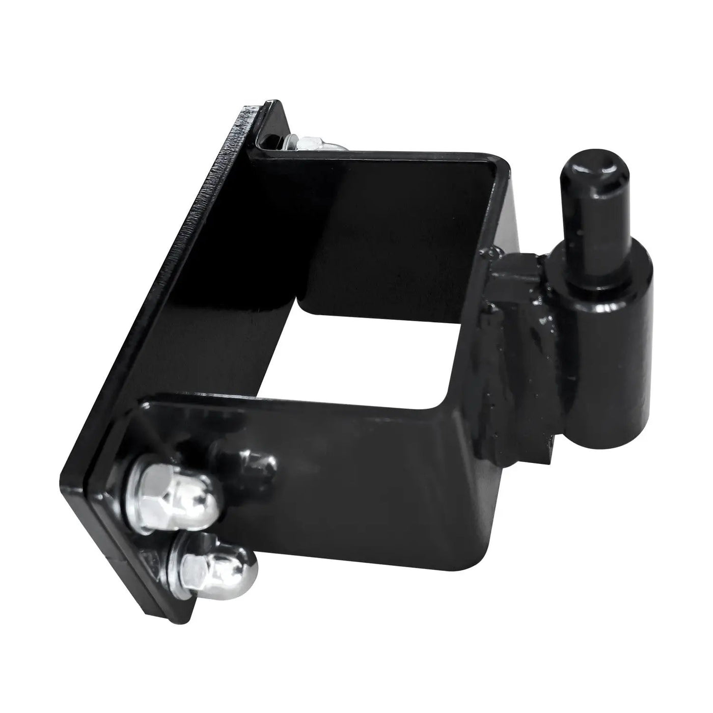 10'x4"x4" Gate Post with Brackets for Dual Swing Driveway Gates, Set of 2 by Chery Industrial