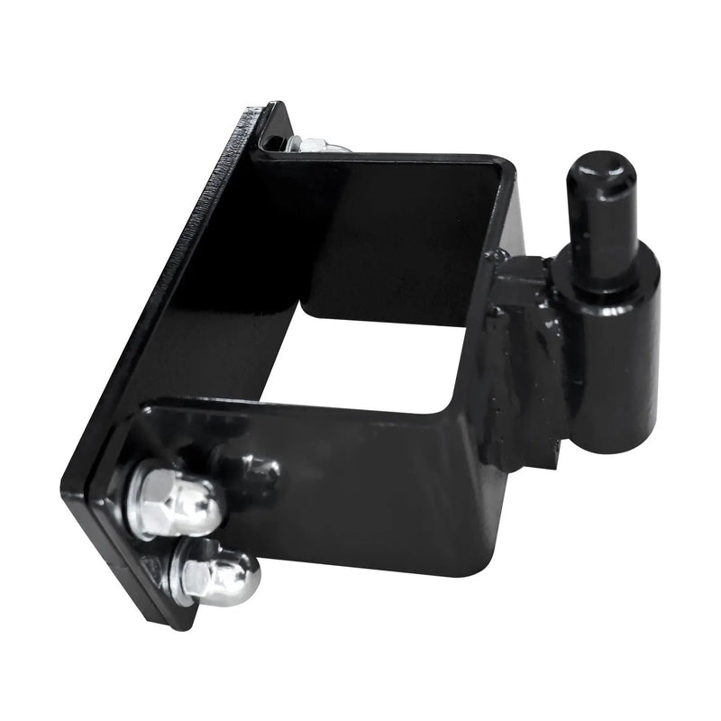 10'x4"x4" Gate Post with Brackets for Dual Swing Driveway Gates, Set of 2 by Chery Industrial