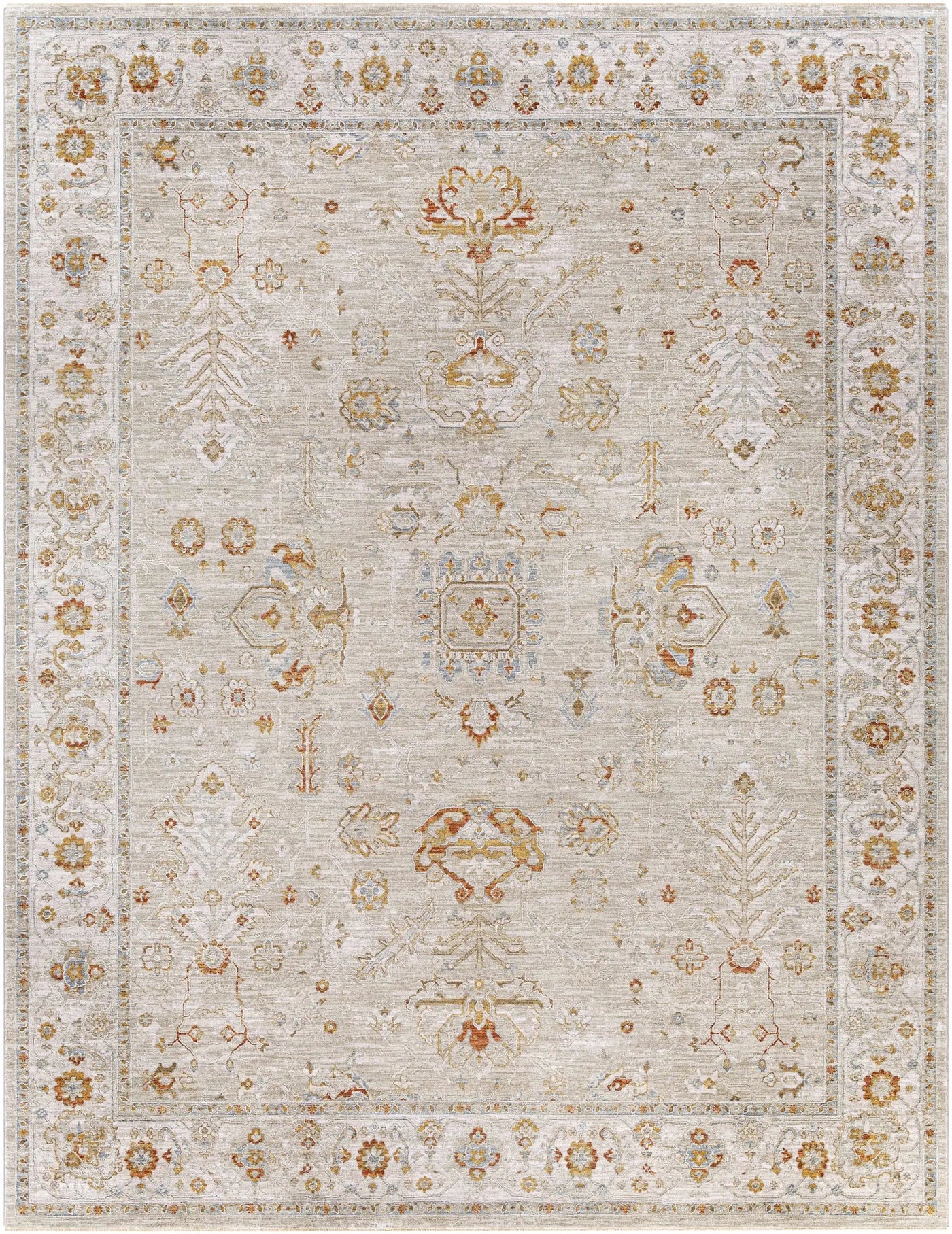Bradley Oushak Thick Luxe Area Rug by Boutique Rugs