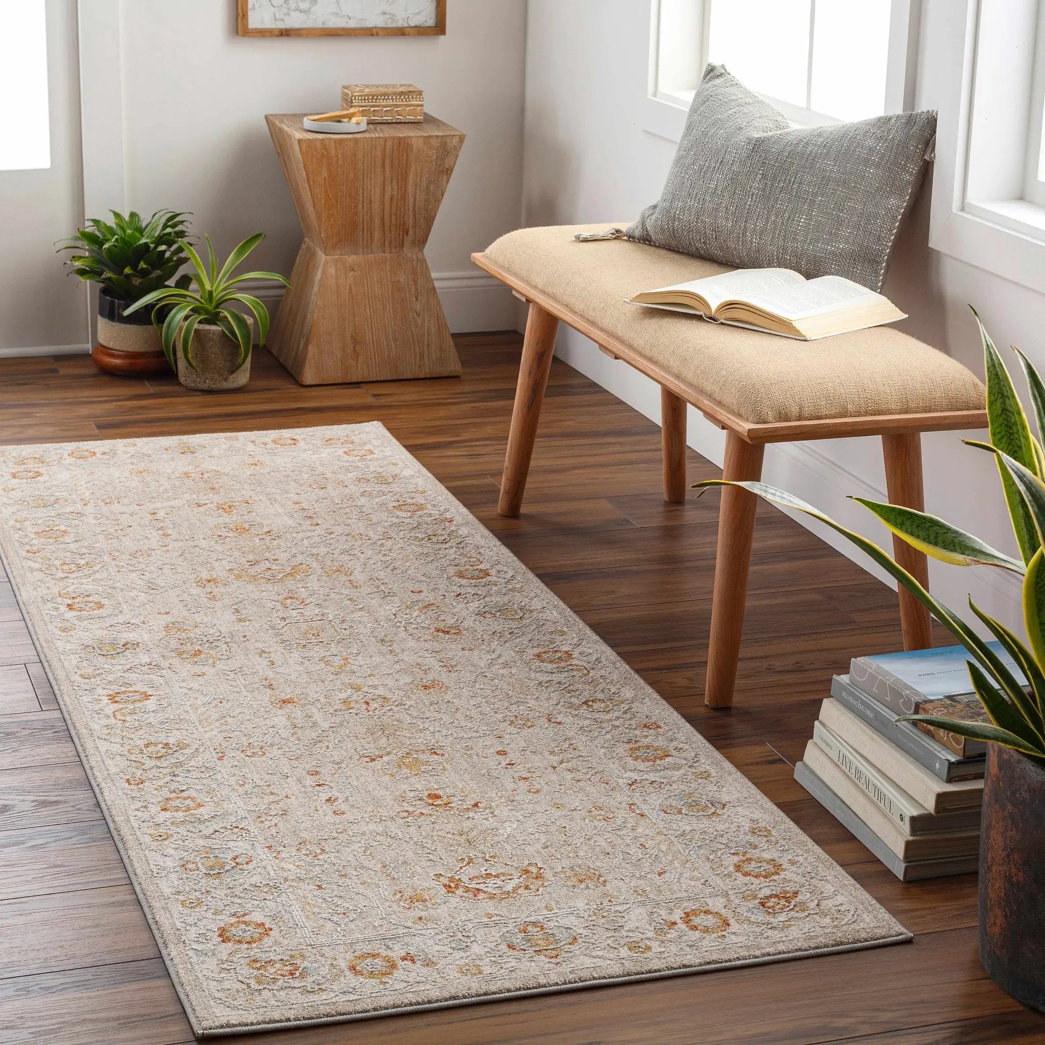 Bradley Oushak Thick Luxe Area Rug by Boutique Rugs