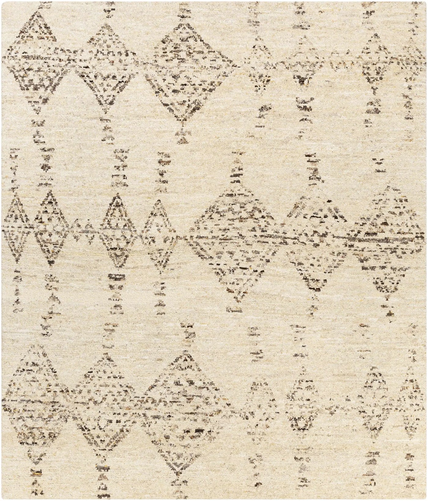 Bordertown Hand Knotted Wool Rug - Clearance by Boutique Rugs