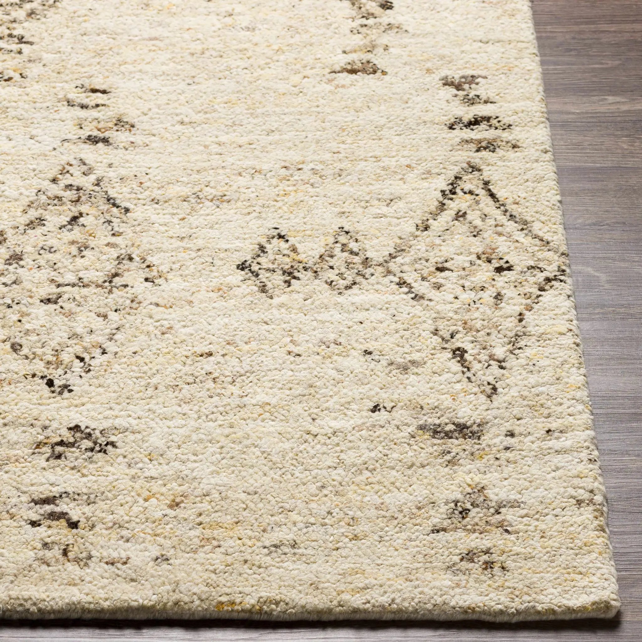 Bordertown Hand Knotted Wool Rug - Clearance by Boutique Rugs