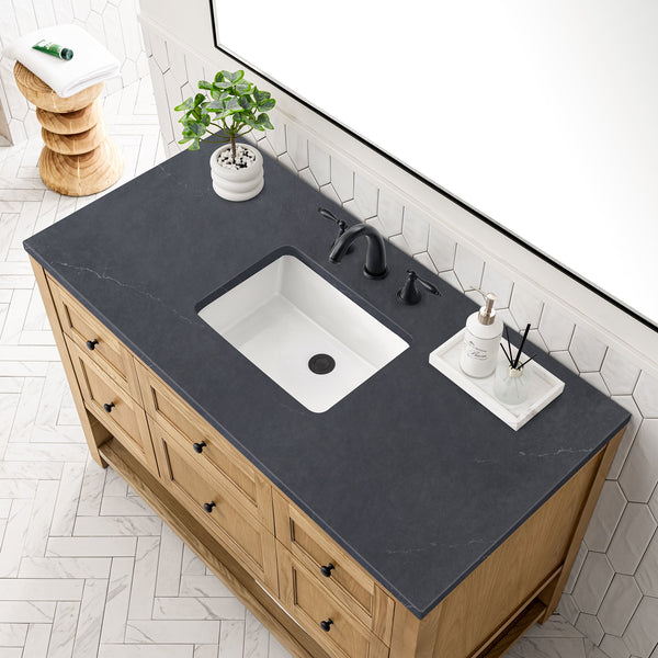 James Martin Breckenridge 48" Single Bathroom Vanity, Light Natural Oak