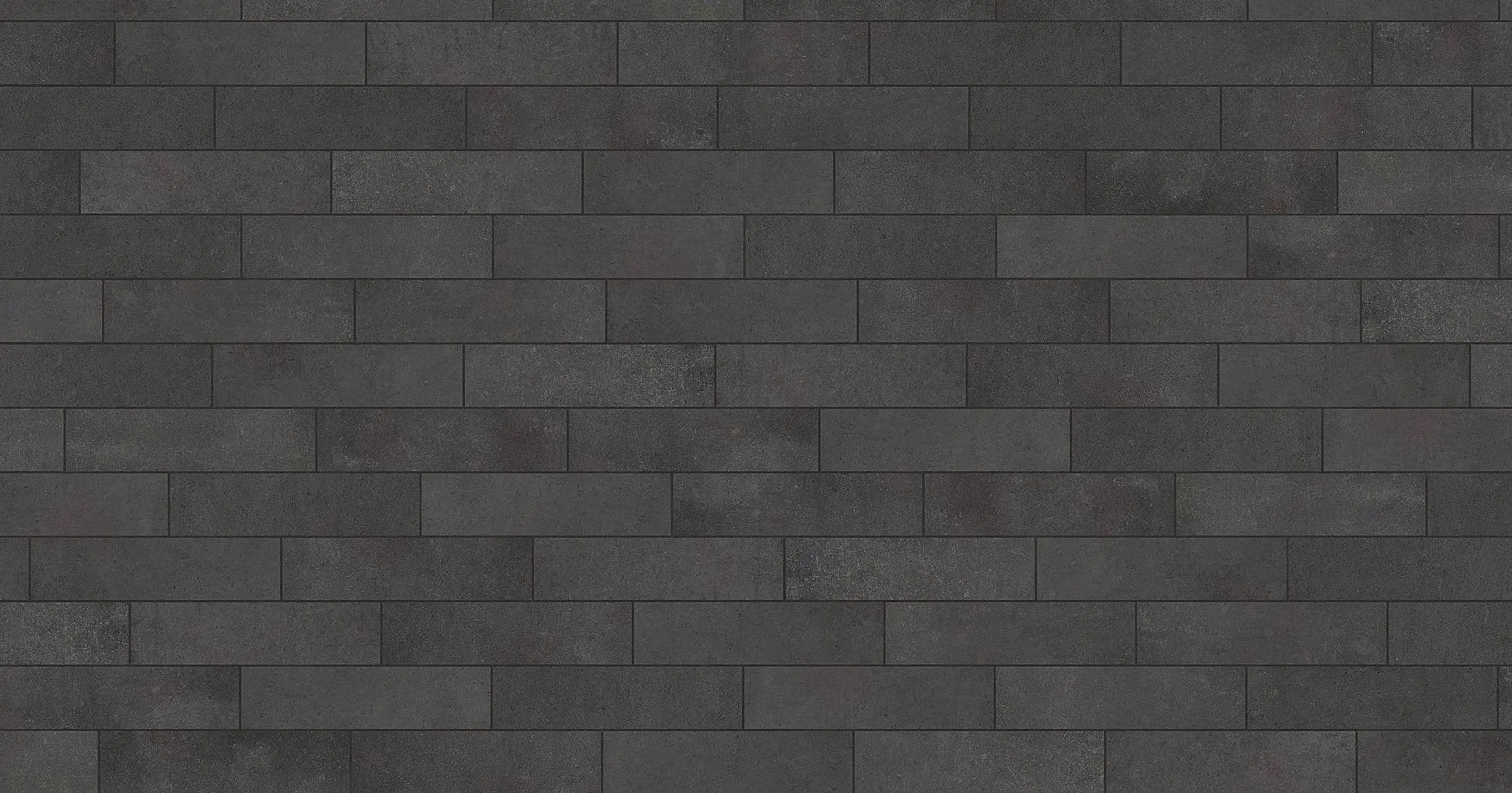 Brick World Soho Black Look Porcelain Tiles 3x12 by landmarkceramics