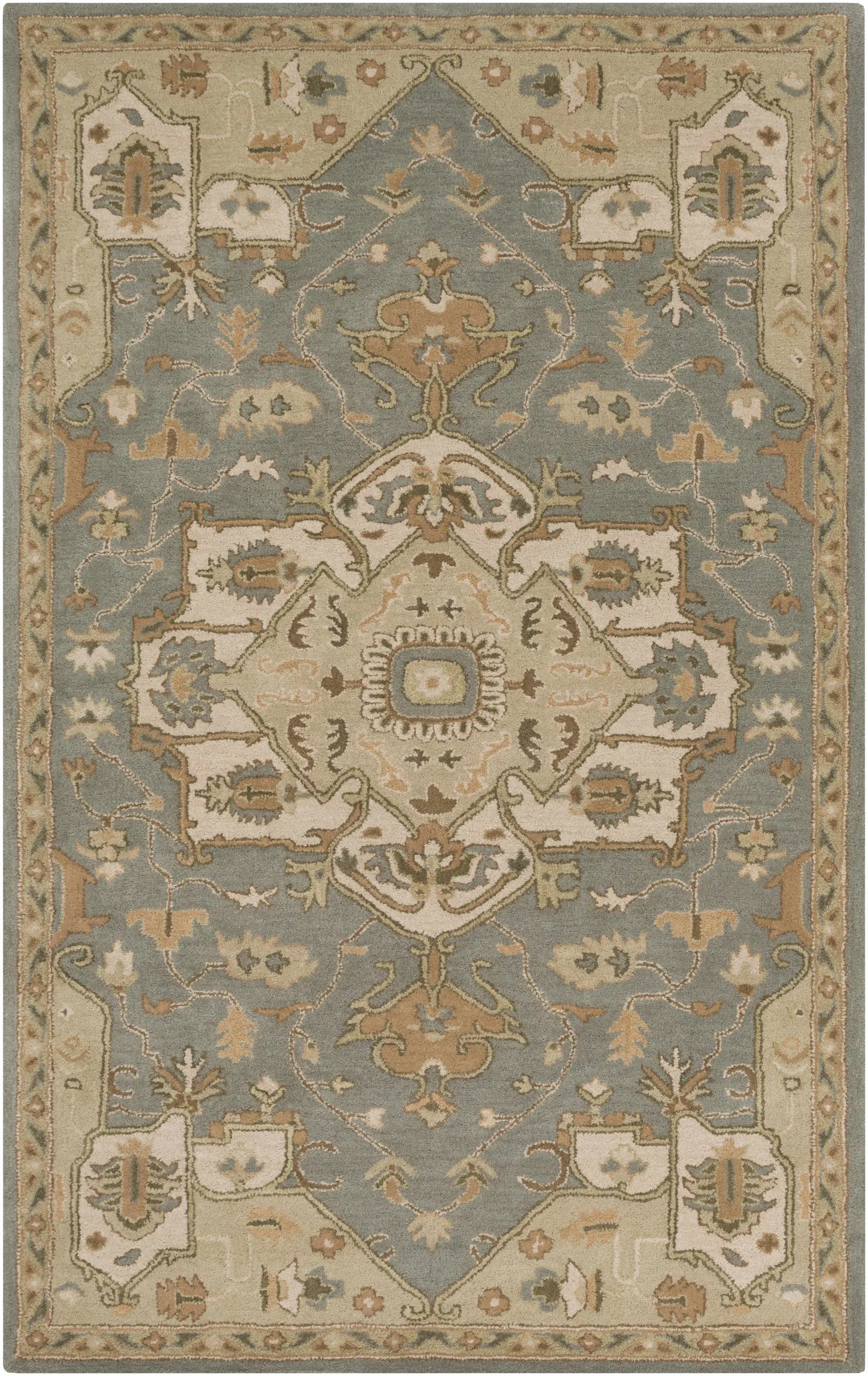 Broomfield Gray 1144 Wool Area Rug by Boutique Rugs