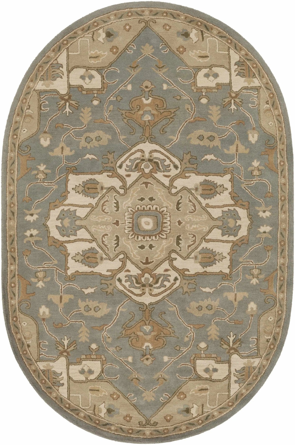 Broomfield Gray 1144 Wool Area Rug, photo 17 of 19
