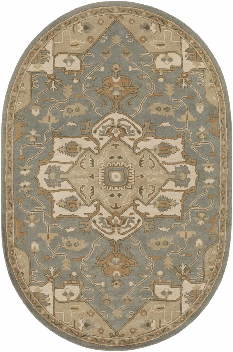 Broomfield Gray 1144 Wool Area Rug by Boutique Rugs