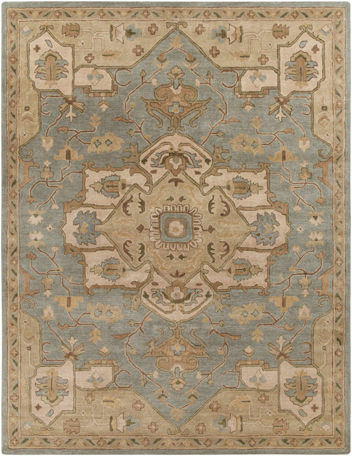 Broomfield Gray 1144 Wool Area Rug, photo 13 of 19