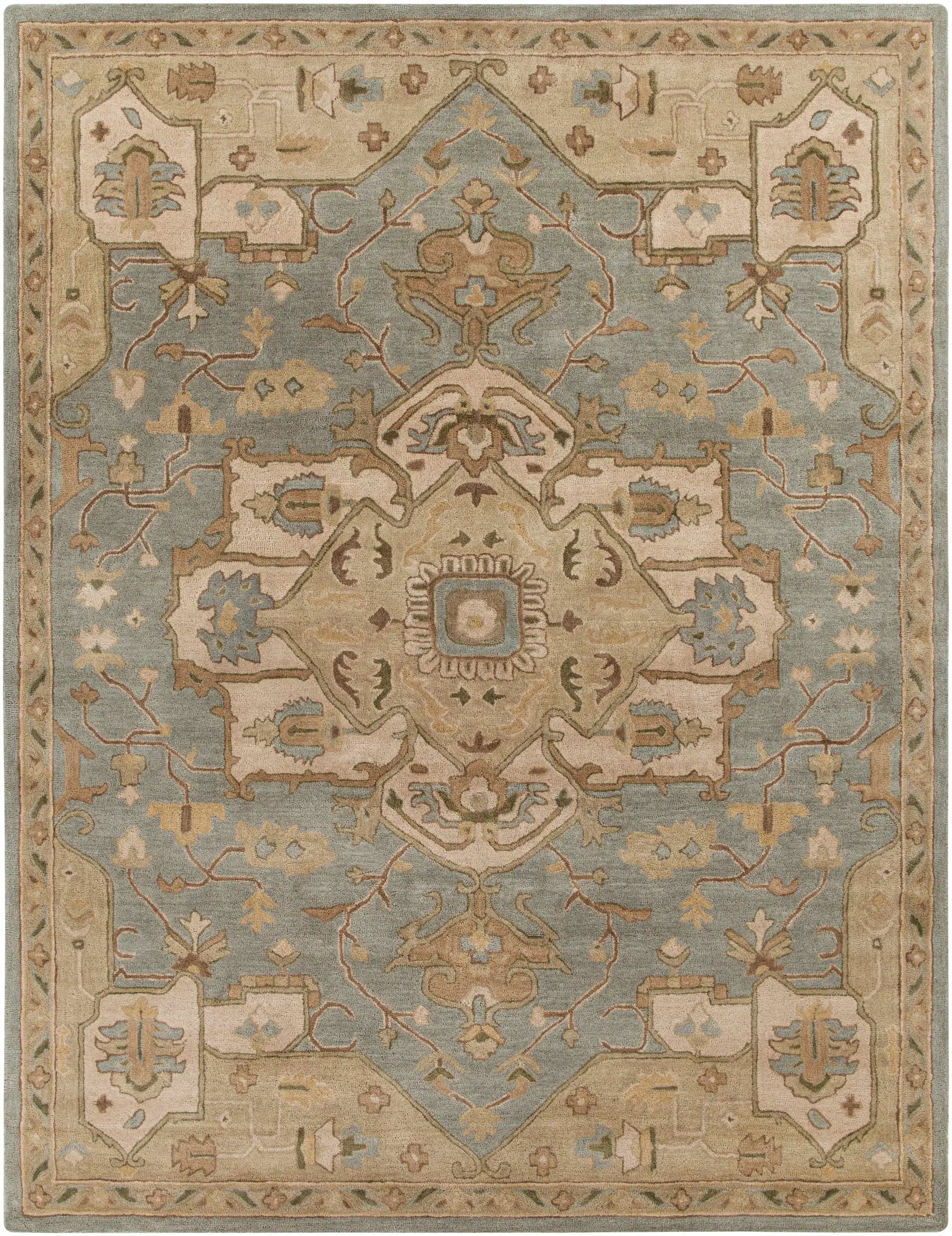 Broomfield Gray 1144 Wool Area Rug by Boutique Rugs