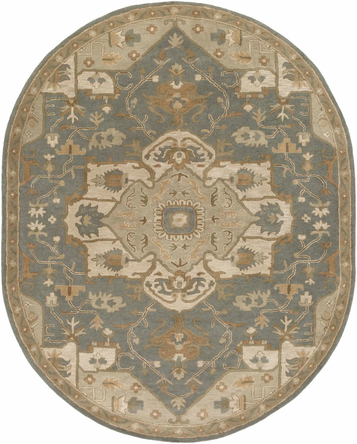 Broomfield Gray 1144 Wool Area Rug, photo 16 of 19