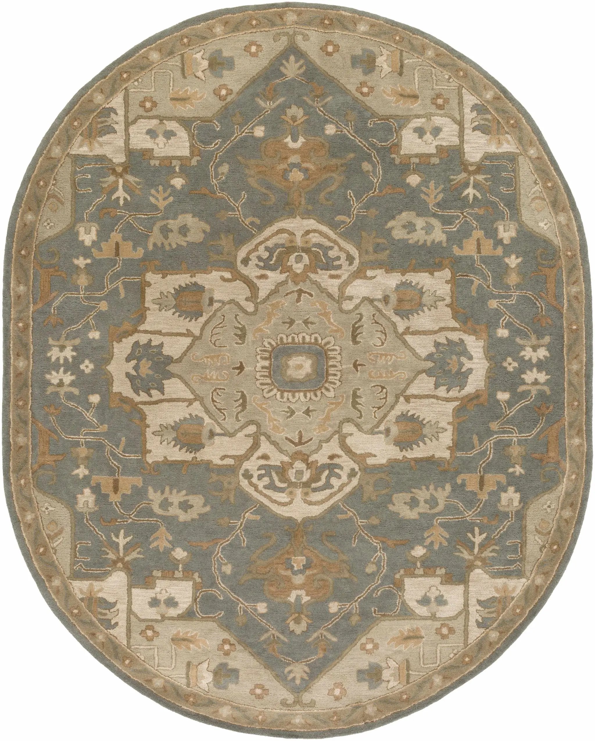Broomfield Gray 1144 Wool Area Rug by Boutique Rugs