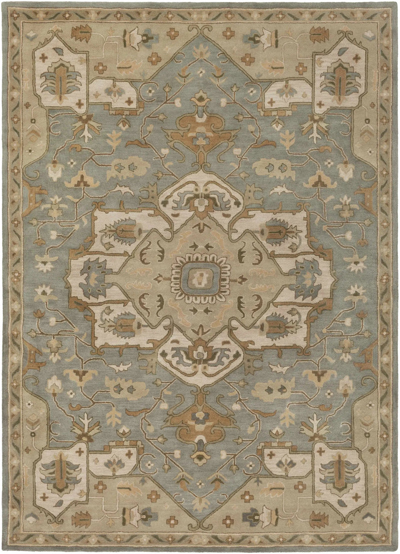 Broomfield Gray 1144 Wool Area Rug by Boutique Rugs