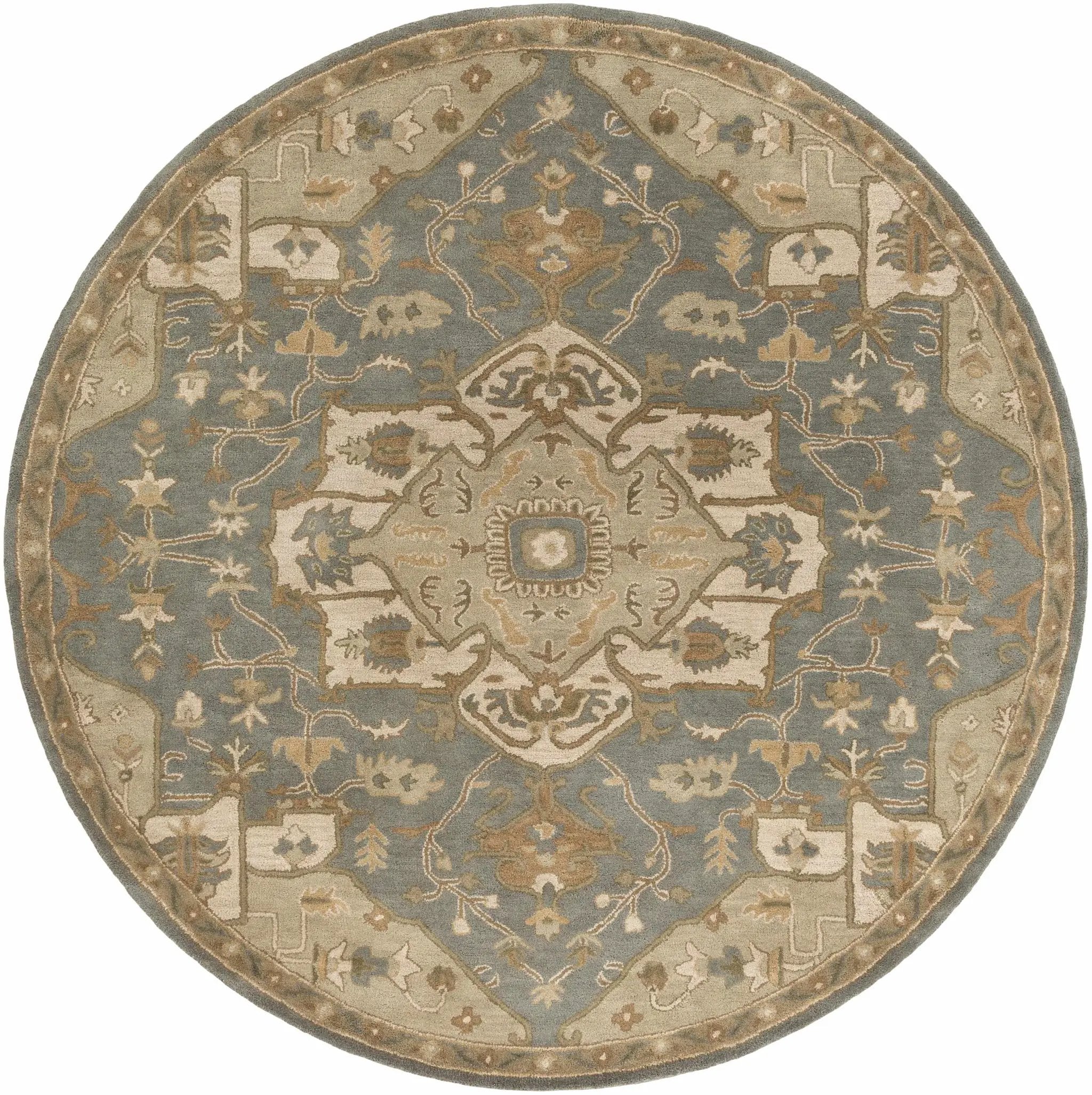 Broomfield Gray 1144 Wool Area Rug by Boutique Rugs