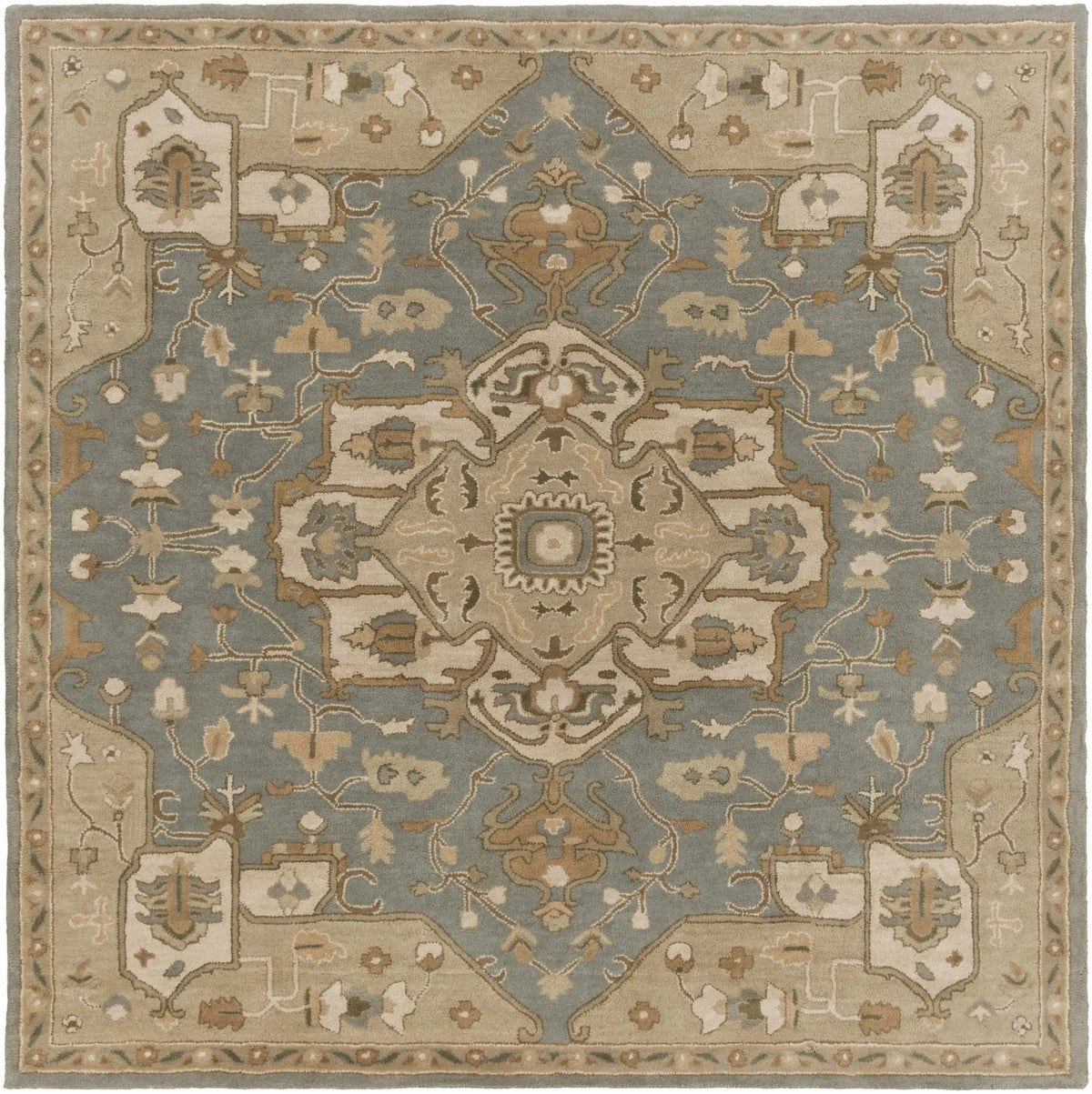Broomfield Gray 1144 Wool Area Rug, photo 14 of 19