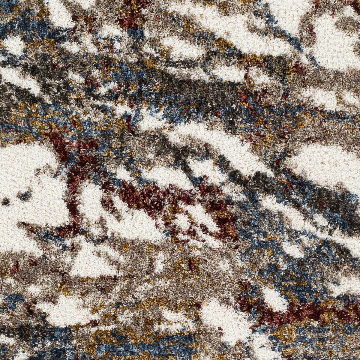 Bremen Beige Marble Plush Carpet, sample swatch
