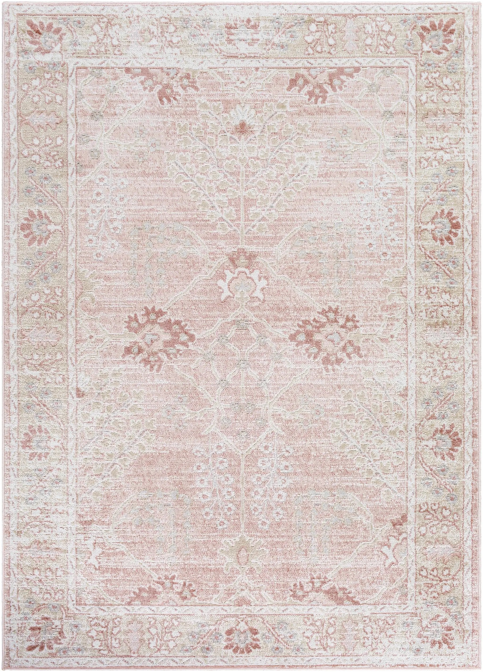 Barnwell Pink Area Carpet by Boutique Rugs