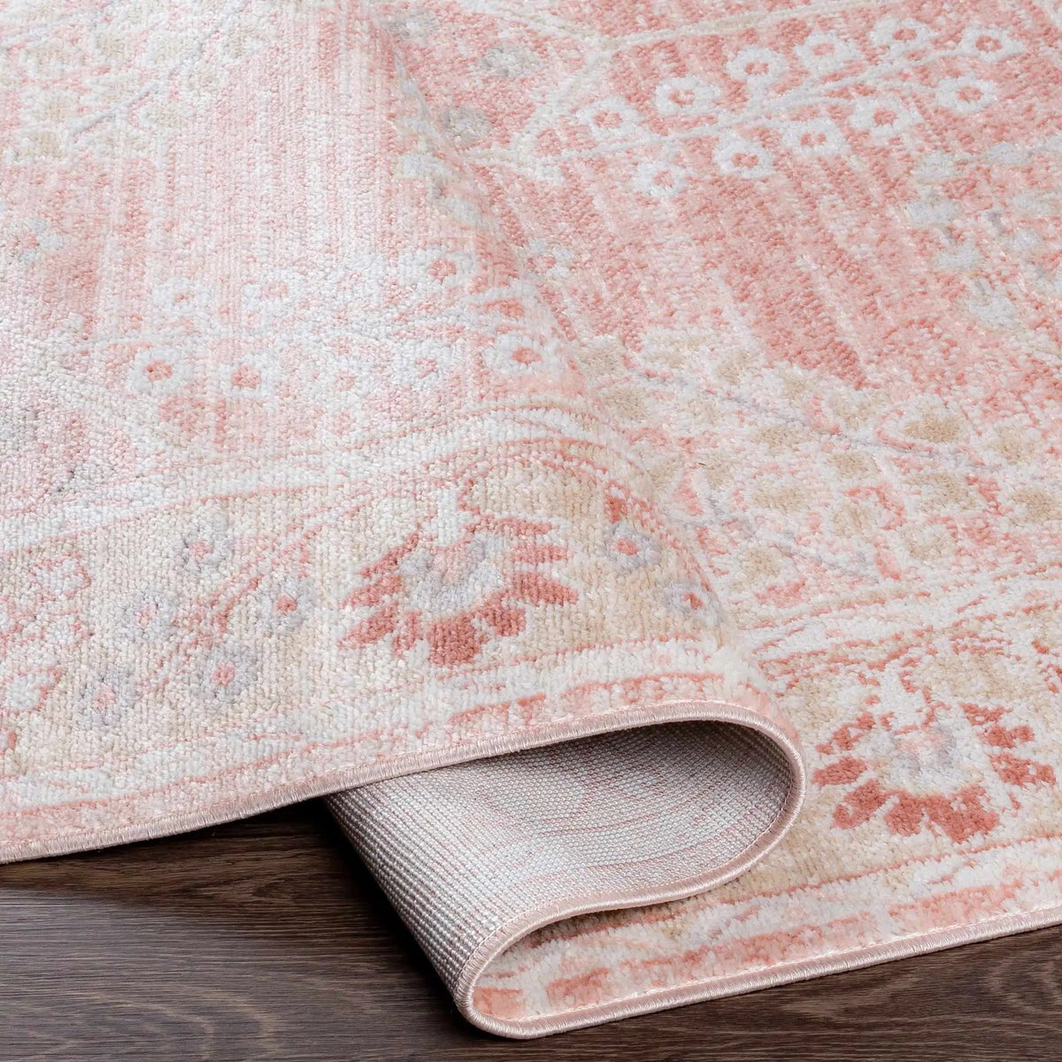 Barnwell Pink Area Carpet, photo 4 of 6