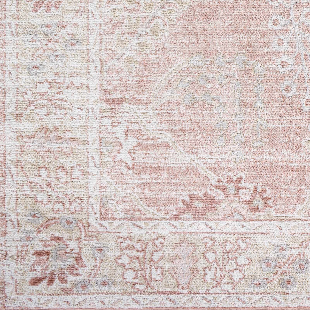 Barnwell Pink Area Carpet, sample swatch