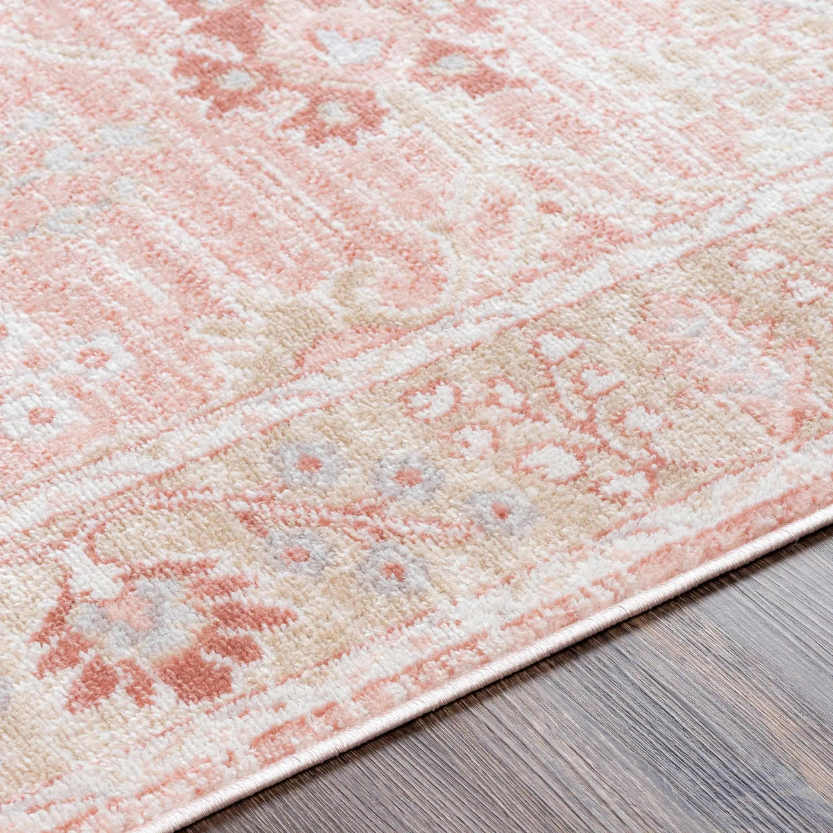 Barnwell Pink Area Carpet, photo 6 of 6