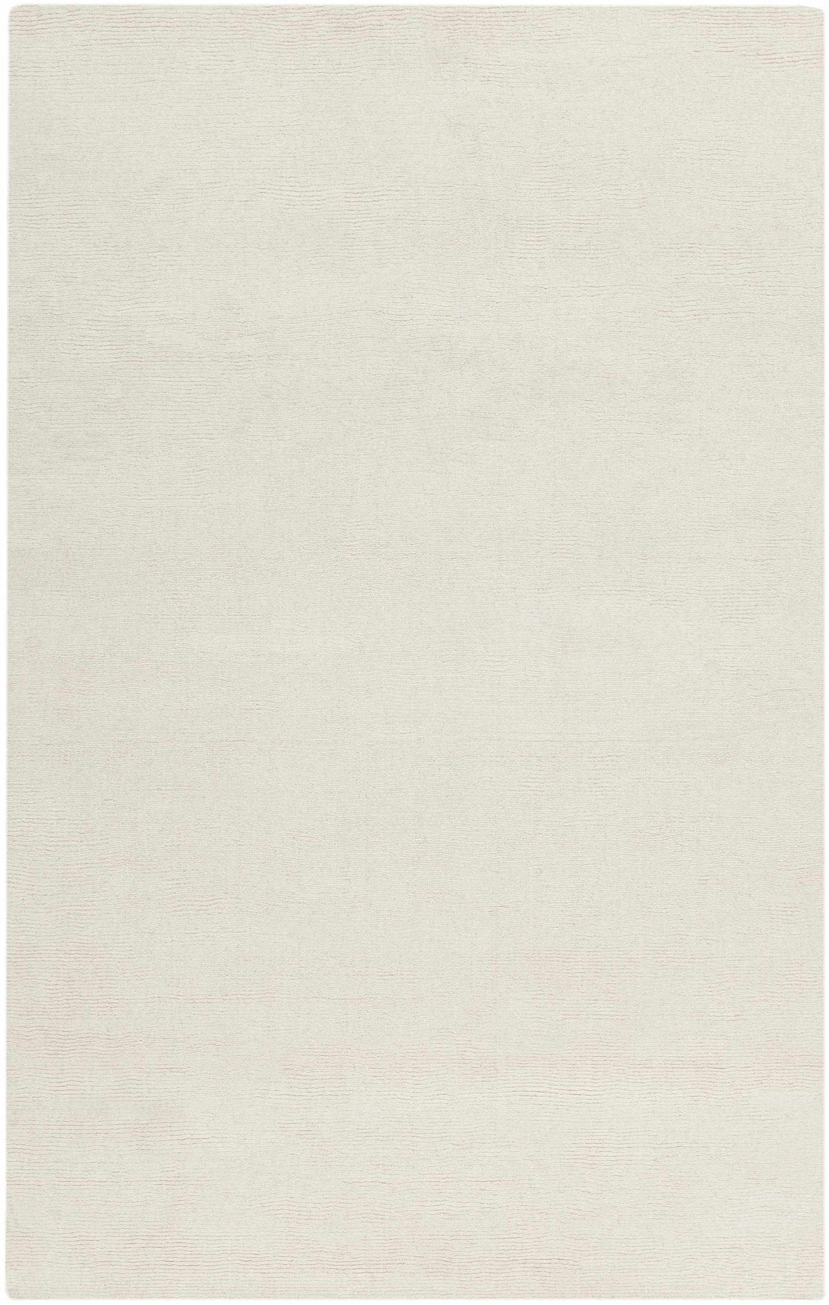 Brockton Solid Light Beige Wool Rug