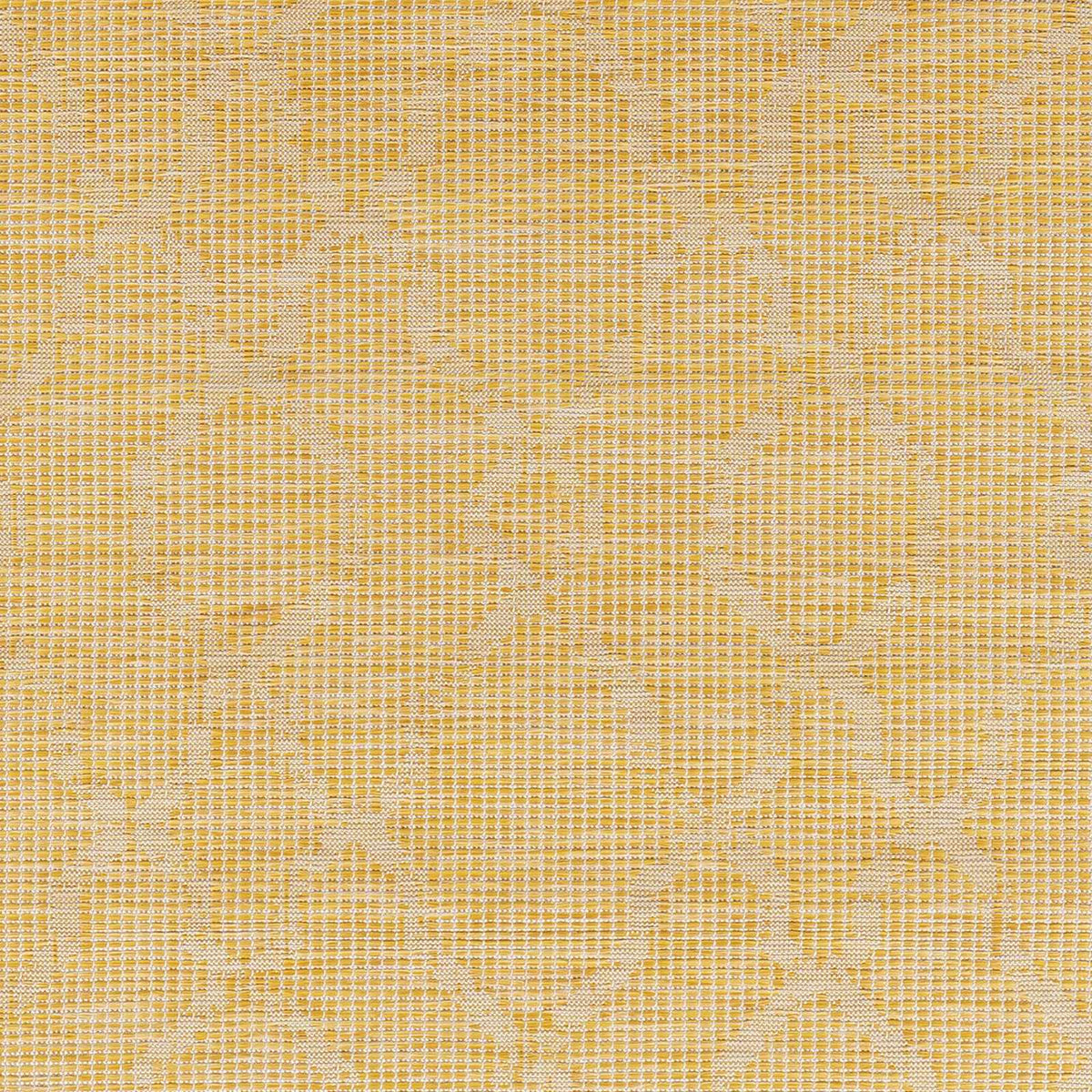 Brocton Yellow Flatweave Outdoor Rug - Clearance, sample swatch