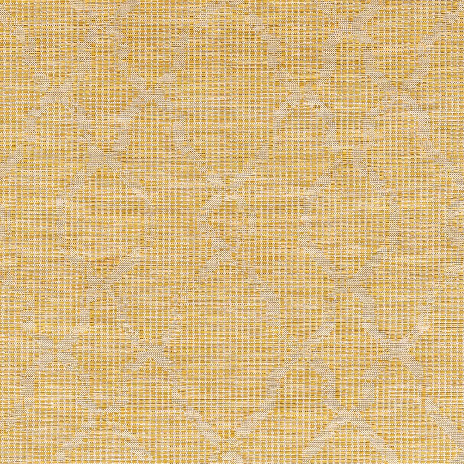 Brocton Yellow Flatweave Outdoor Rug - Clearance by Boutique Rugs
