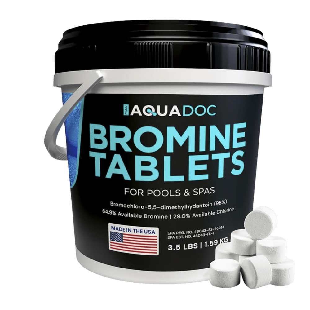 Bromine Tablets for Hot Tub by AquaDoc