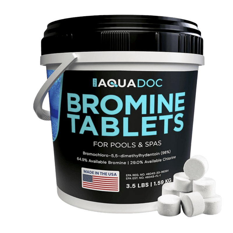 Bromine Tablets for Hot Tub by AquaDoc