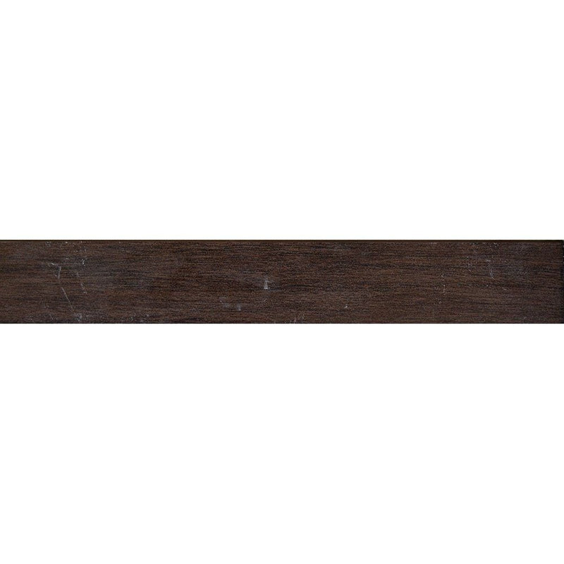 Bronze Matte Bullnose Fabric Look Porcelain Base 3 1/2x24 Porcelain Matte 4x24 Base