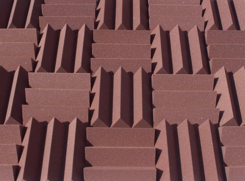 4 Inch Acoustic Foam Wedge Style Panels - 13 Color Options by SoundAssured