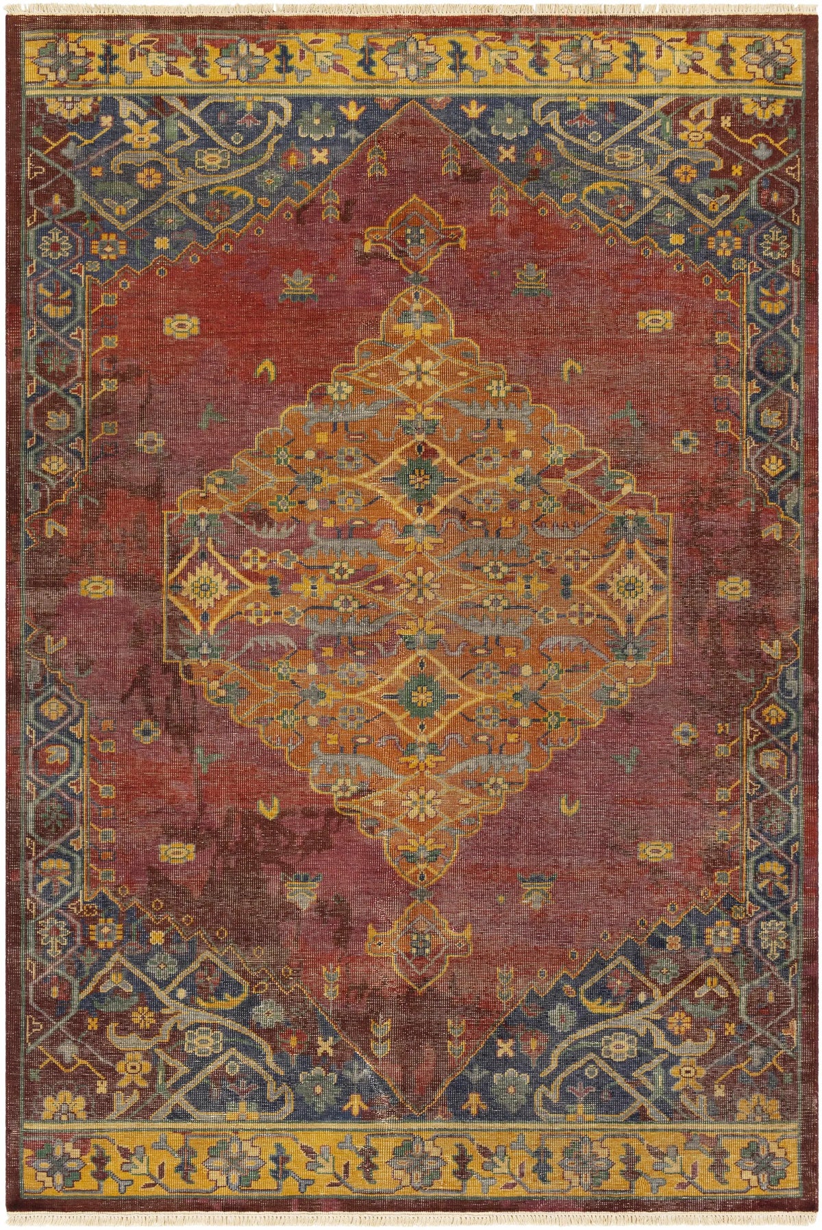 Brush Premium Handmade Wool Rug - Clearance
