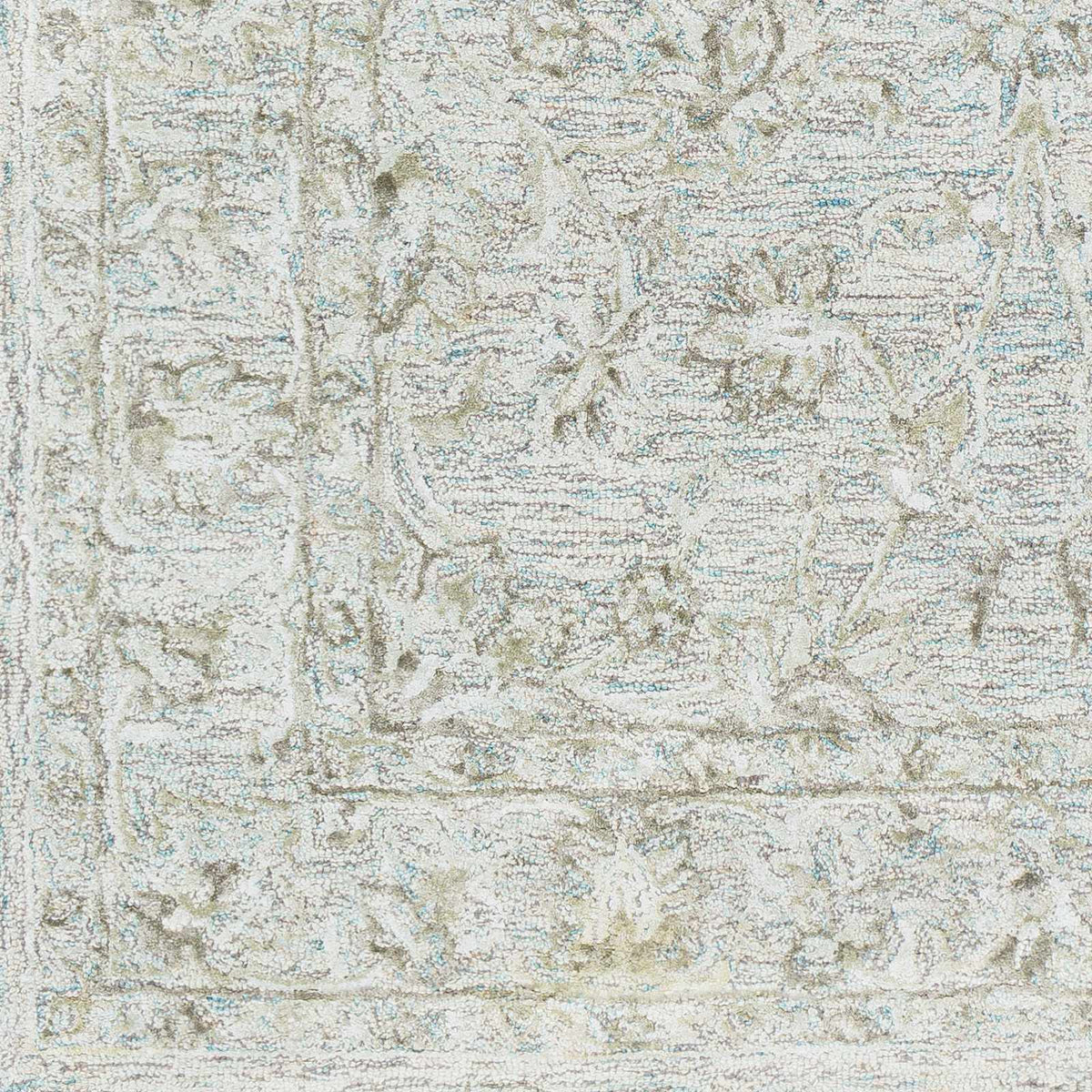 Browning Wool & Faux Silk Rug, sample swatch