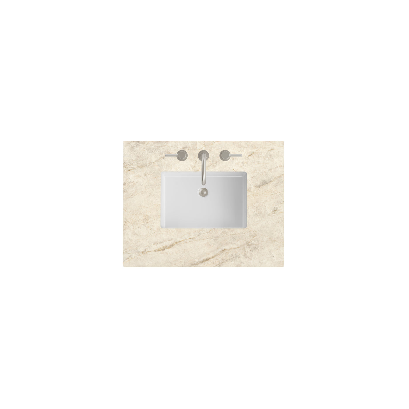 James Martin 30" Single Vanity Top with Tajnar countertop