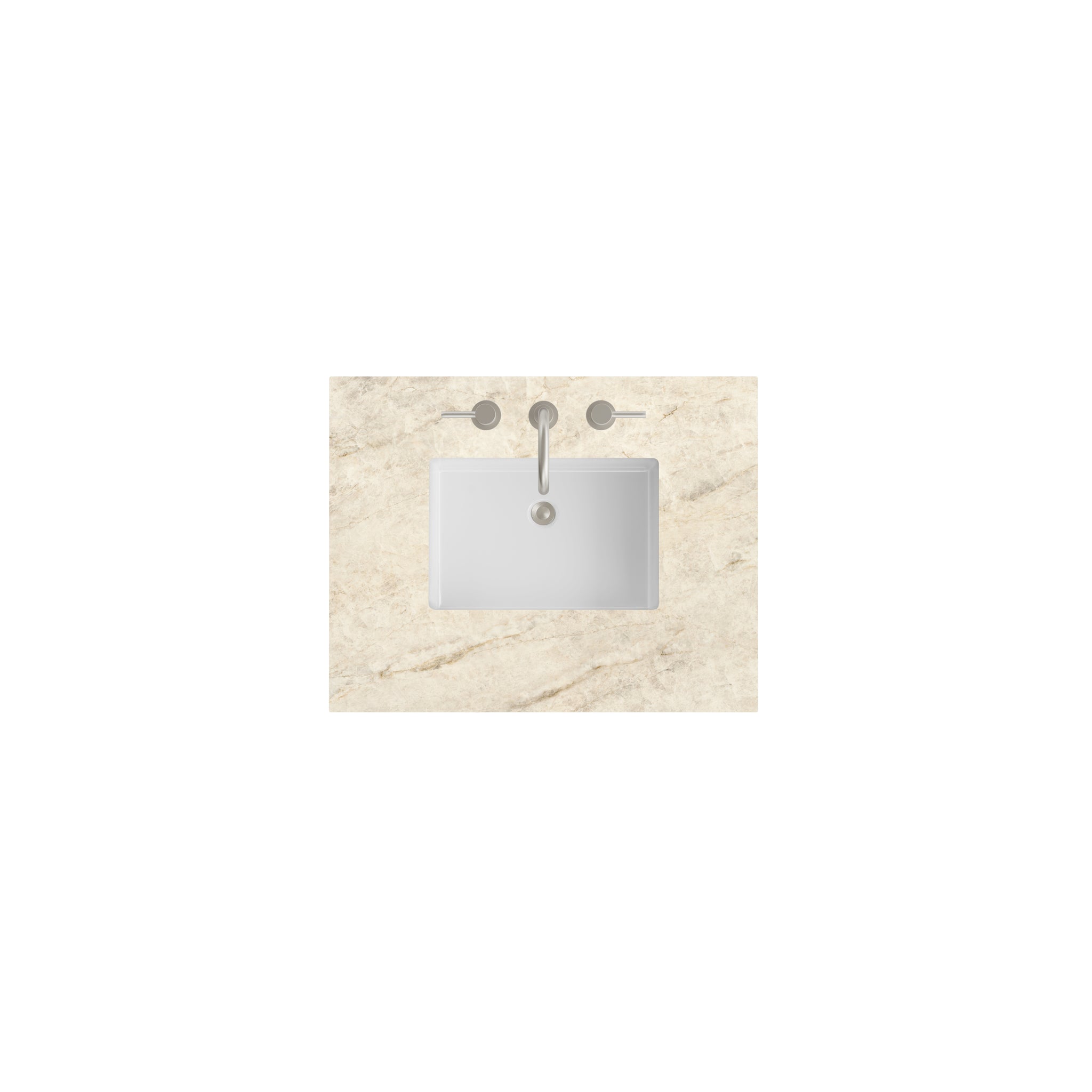 James Martin 30" Single Vanity Top with Tajnar countertop