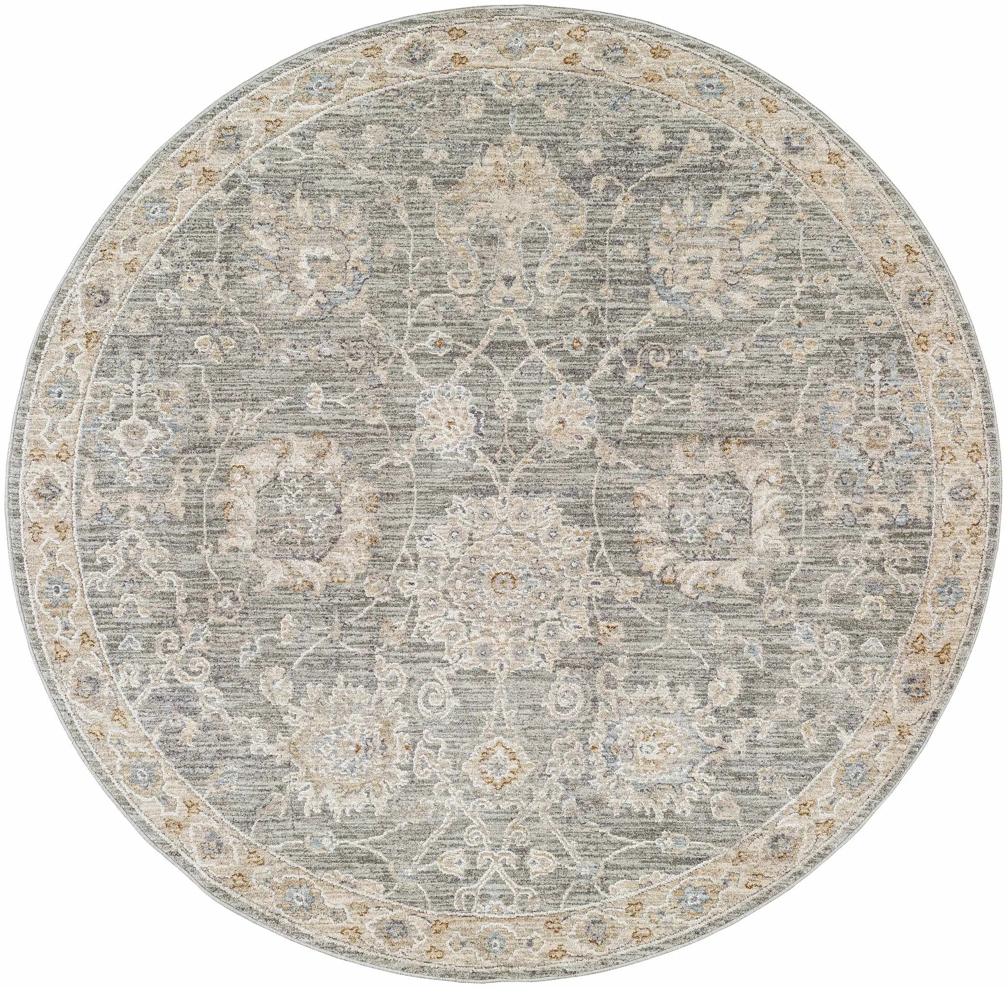 Monterey Gray Thick Luxe Persian Rug by Boutique Rugs
