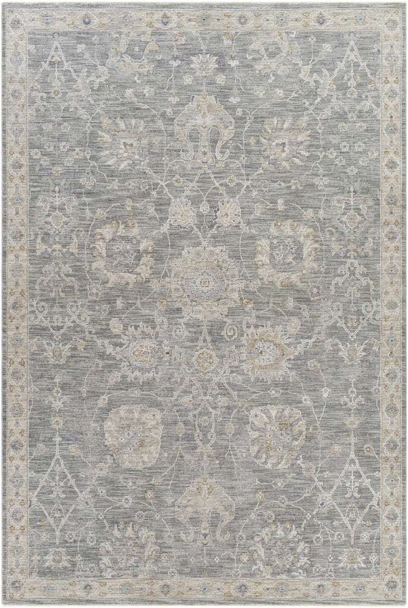 Monterey Gray Thick Luxe Persian Rug by Boutique Rugs