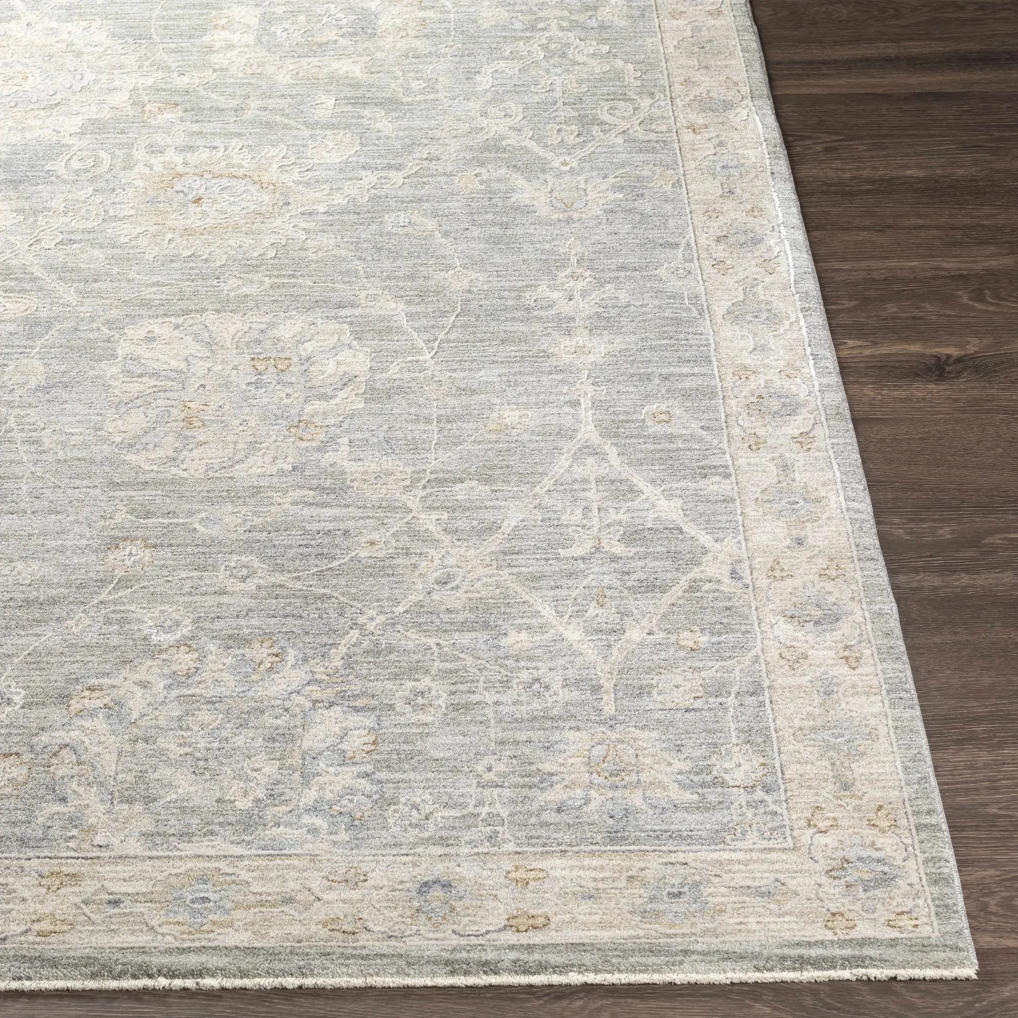 Monterey Gray Thick Luxe Persian Rug by Boutique Rugs