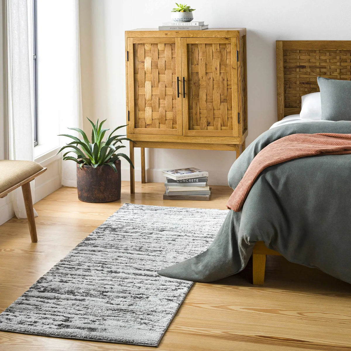 Butters Area Rug, installed in a room 3