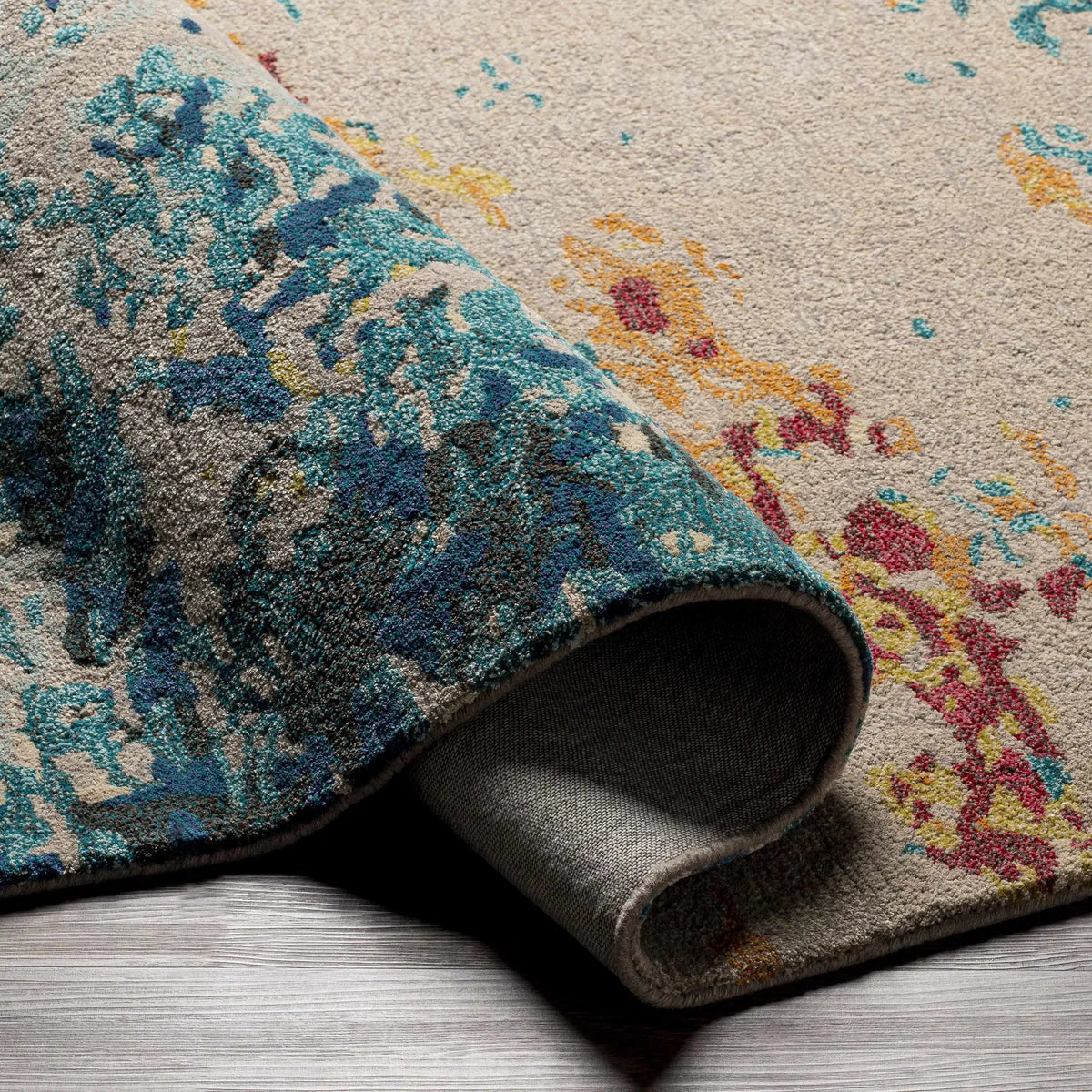 Bualan Stone Pattern Wool Blend Rug - Clearance, photo 9 of 10
