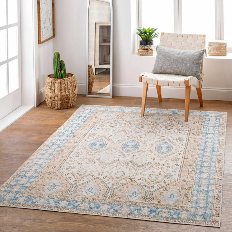 Buayan Washable Area Rug - Clearance by Boutique Rugs