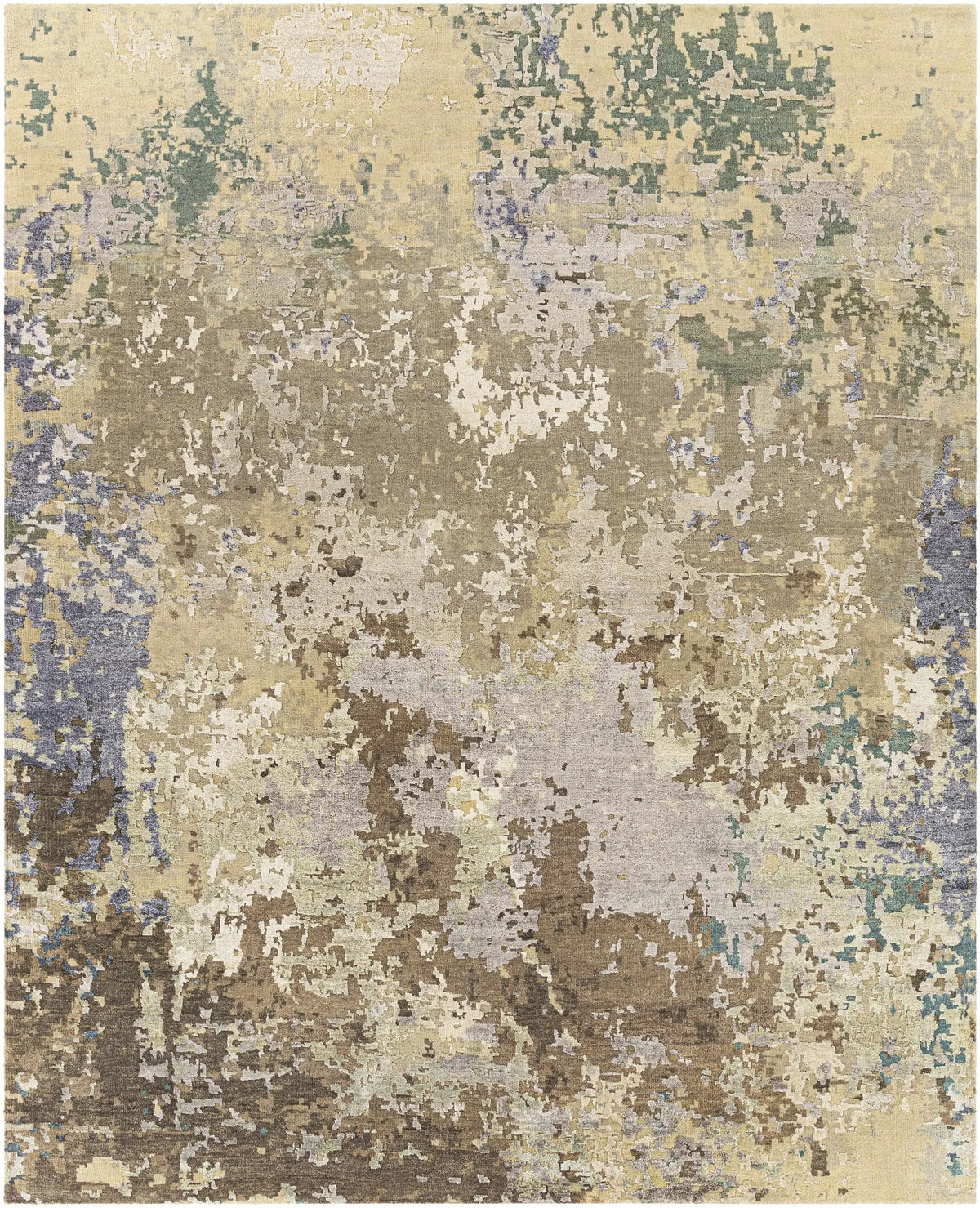 Bued Handmade Wool-Blend Rug - Clearance
