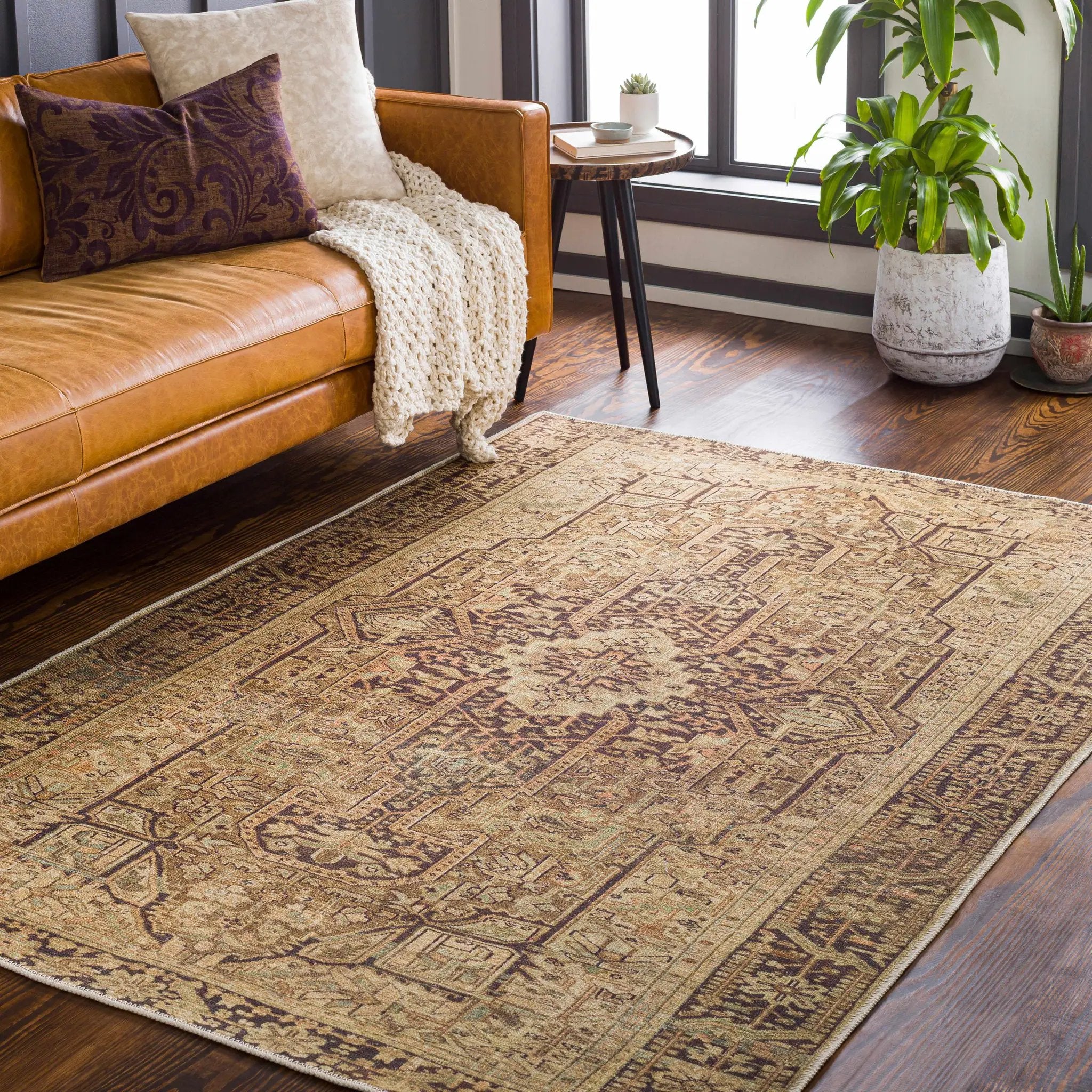 Buliran Washable Area Rug - Clearance by Boutique Rugs