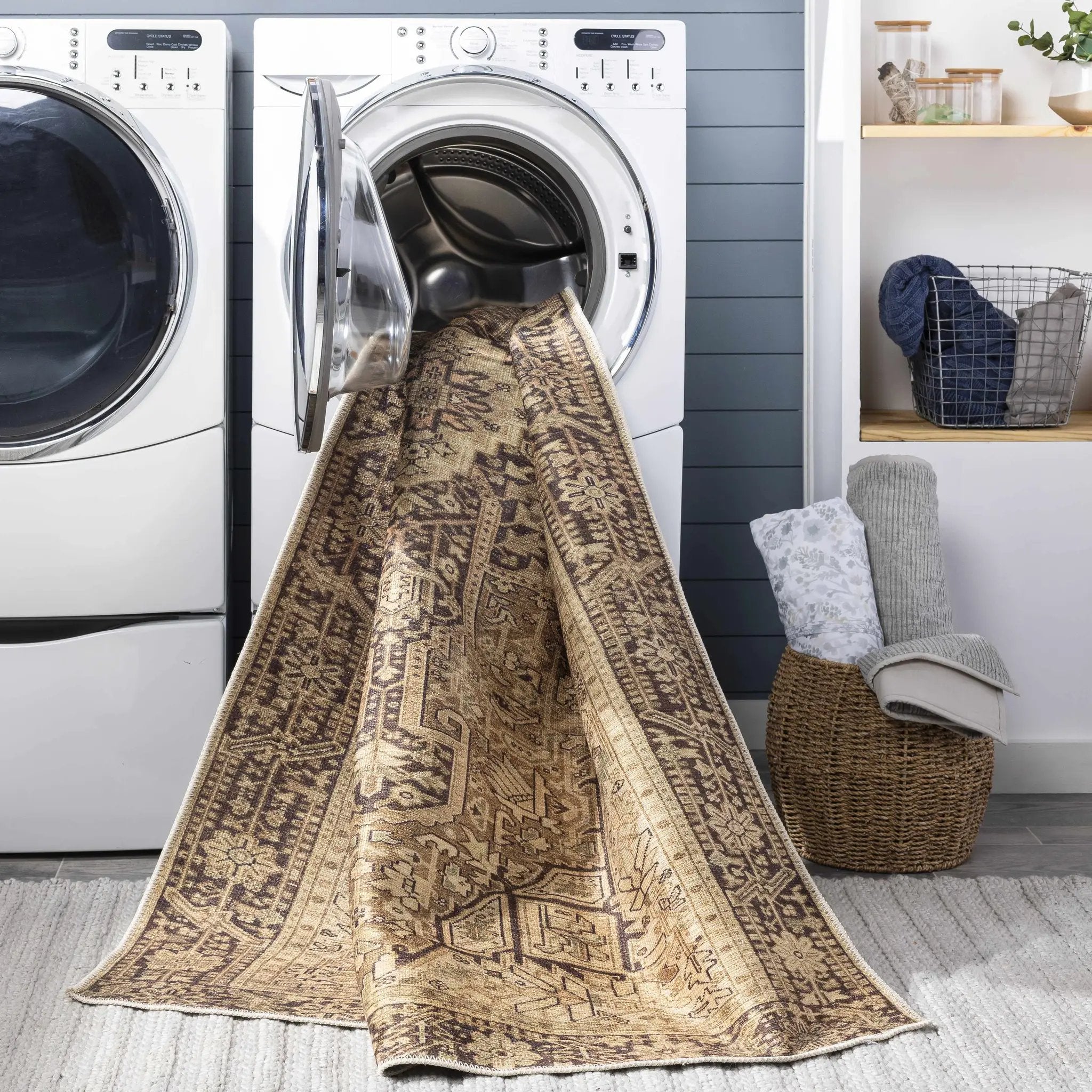 Buliran Washable Area Rug - Clearance by Boutique Rugs