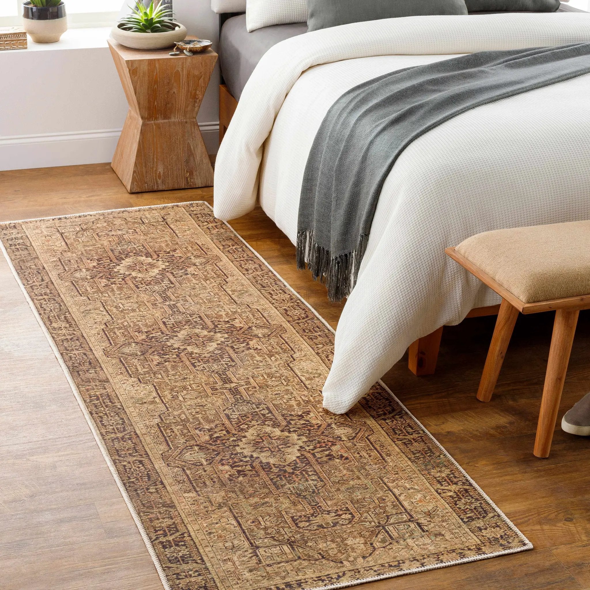 Buliran Washable Area Rug - Clearance by Boutique Rugs