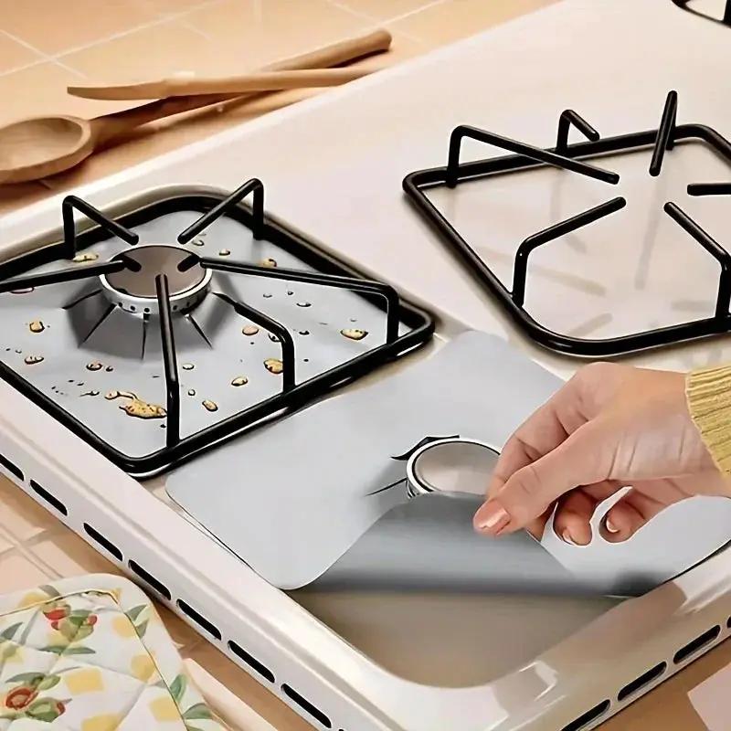 Burner Covers - Non-Stick Metal Reusable by House Of Avana
