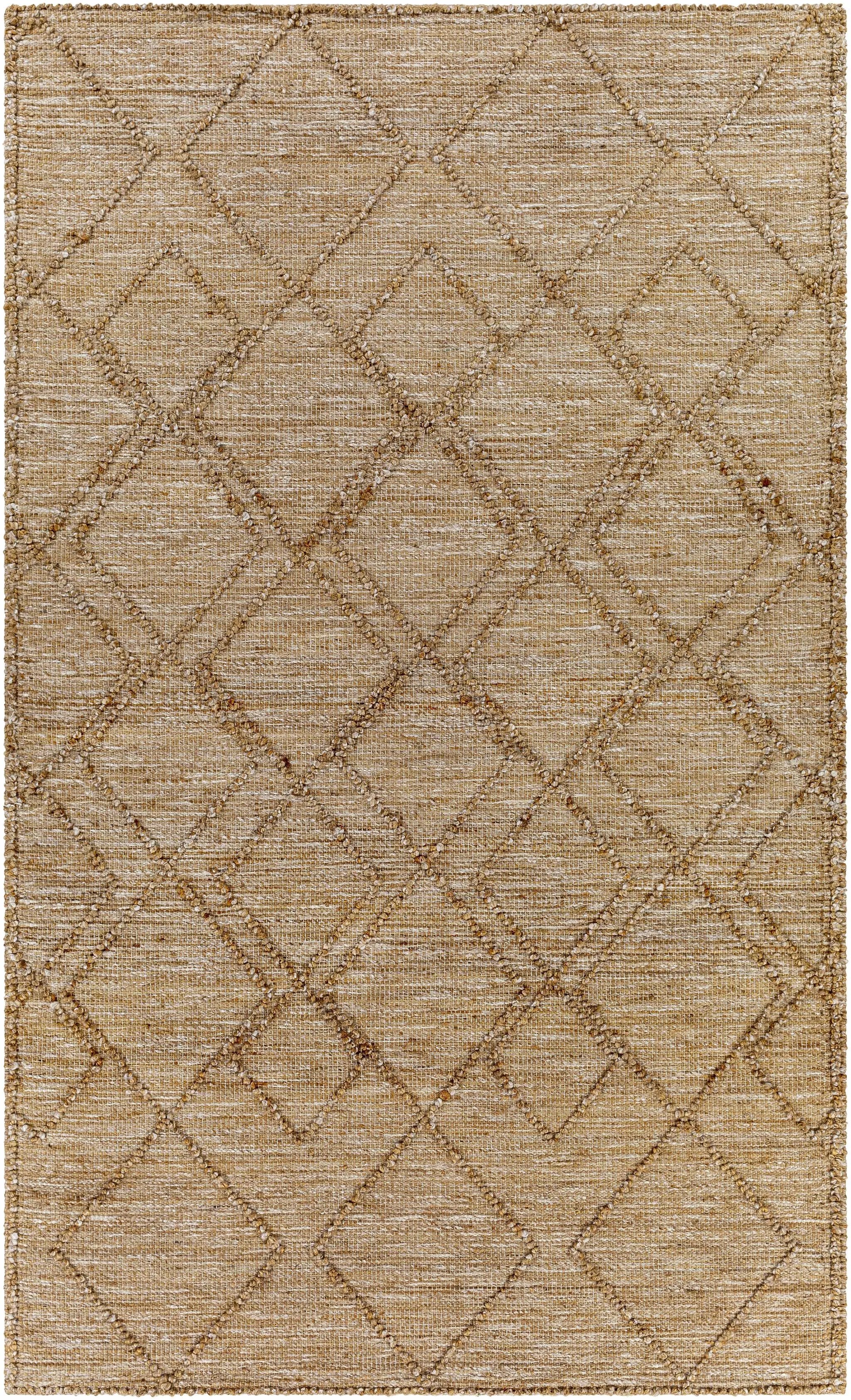 Buse Hand Woven Beige Area Rug - Clearance by Boutique Rugs