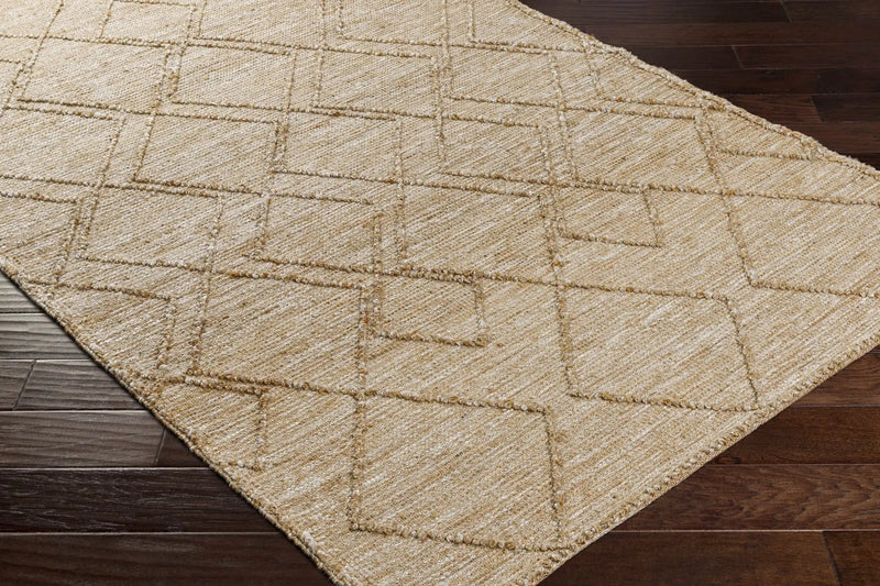 Buse Hand Woven Beige Area Rug - Clearance by Boutique Rugs