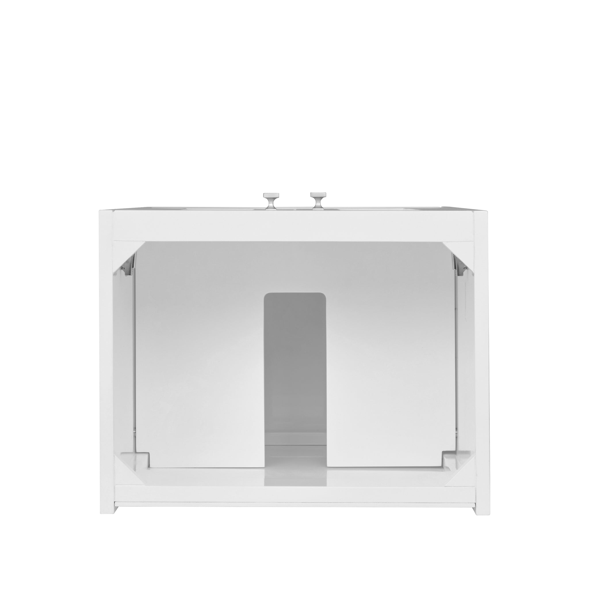James Martin Chianti 20" Floating Single Bathroom Vanity, Glossy White, view 7